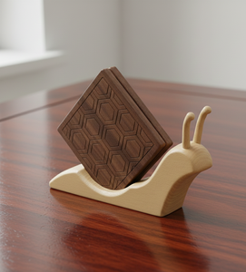 Posavasos Cuadrado Clásico de Madera de 5 mm de Grosor, Ecológico, para Tazas de Café y Té - Product Image 3