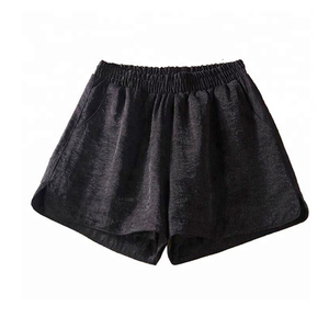 Shorts de sport décontractés neufs pour femmes, vente en gros, shorts de course personnalisés en coton molletonné pour femmes - Product Image 2