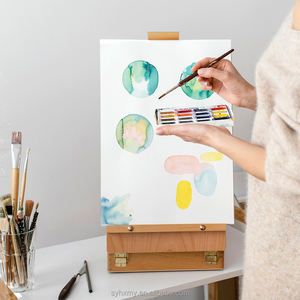 Fournitures d'art, <span class=keywords><strong>chevalet</strong></span> en bois de hêtre, boîte, ensemble de peinture acrylique, ensemble de peinture pour artistes adultes et enfants - Product Image 6