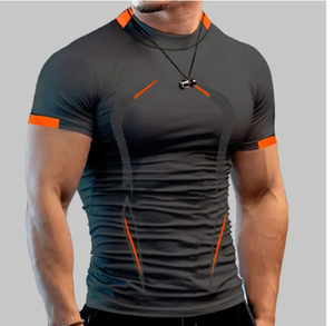 Camiseta Deportiva Personalizada al por Mayor, 100% Algodón Ecológico, Cómoda, de Secado Rápido, para Hombre, para Fitness, Running, Verano - Product Image 1