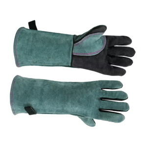 Guantes de trabajo de soldadura de cuero de vaca de la mejor calidad guantes de trabajo de soldador de seguridad resistentes al calor y chispas de alta durabilidad recién llegados - Product Image 5