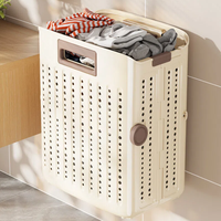 Panier à linge pliable mural, organisateur de rangement pour vêtements, panier à linge sale pliable, bac de tri des vêtements
