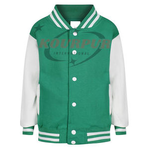 Chaqueta Universitaria de Béisbol Personalizada para Hombre, Chaqueta con Cuello Alto y Diseño de Bolsillos a Precio de Mayoreo - Product Image 4