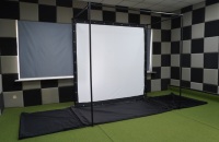 Enceinte de simulateur de golf Impact Sport personnalisée, ensemble complet, tissage haute densité, faible bruit, accepte le logo personnalisé, pour usage intérieur