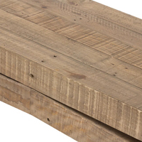 Table de console en bois conçue sur mesure de vente chaude pour la maison décorative