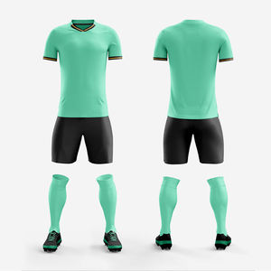 Fournisseur d'uniformes de football OEM, ensemble de maillot et short de performance haut de gamme, impression de logo personnalisée, séchage rapide, respirant, léger, tout - Product Image 2