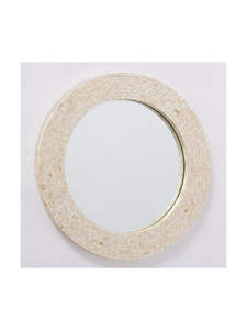 Miroir mural rond en nacre de haute qualité Décoration de maison de luxe Made in Viet Nam Fournisseur en gros - Product Image 6