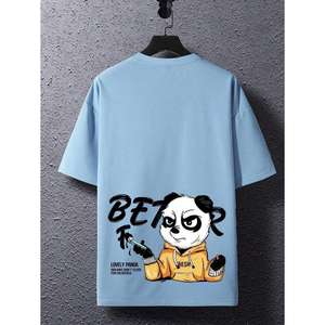 Camiseta unisex de algodón, camisetas de calidad de larga duración, camiseta de algodón de calidad fina de marca personalizada, ajuste Regular - Product Image 2