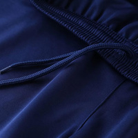 Ensemble de tenue de football pour hommes, 240 grammes, 100% polyester, col en V, bleu clair, imprimé géométrique, maillot et short, kit d'équipe
