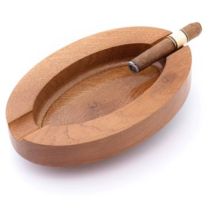 ที่เขี่ยบุหรี่ไม้คลาสสิกที่มีการออกแบบที่ทันสมัยสำหรับบุหรี่ที่ให้รูปลักษณ์ที่หรูหราและตัวเลือกการบำรุงรักษาที่ง่าย - Product Image 1