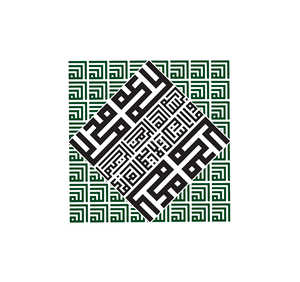 Kufic-Decoración de Metal Kufic, arte de pared de madera y mármol - Product Image 1