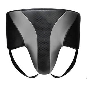 Protector de ingle de cuero de alta calidad profesional 2025 para entrenamiento de boxeo-Diseño personalizado Protector y cómodo Mejor precio - Product Image 1