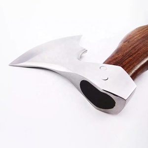Wholesale Customized Top Quality OEM ODM Service Handmade Japanese Damascus Design <b>Axe</b> High Carbon Steel Blade Wooden <b>Handle</b> <b>Axe</b> - Product Image 6