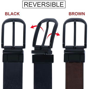 Ceinture en cuir de haute qualité à prix abordable Ceinture en cuir pour homme avec logo personnalisé Ceintures en cuir pour homme vente directe d'usine - Product Image 4