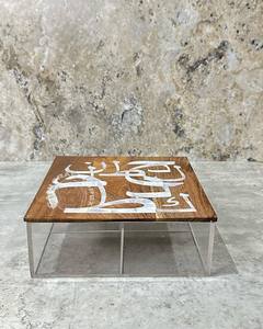 มาใหม่หรูหราอะคริลิคกล่องช็อกโกแลตMopฝังฝาไม้สําหรับRamadan Mopฝังฝาไม้Organizerจัดเก็บ - Product Image 1