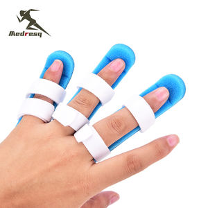 Metresq diskon besar peralatan kesehatan medis produk perawatan rumah terapi fisik aluminium jari belat dukungan Cot katak belat - Product Image 6