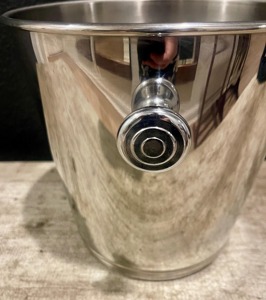 Cubitera de Plata Simple, Ideal para Uso Diario, Bar, Mesa, Fiestas, Servir, Entretenimiento, Bodas, Reuniones al Aire Libre - Product Image 2