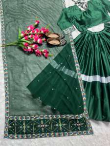 Nouveau concepteur Navratri spécial Lehenga Choli prêt à l'emploi dans le nouveau style fantaisie Lehenga Choli pour l'approvisionnement mondial - Product Image 2