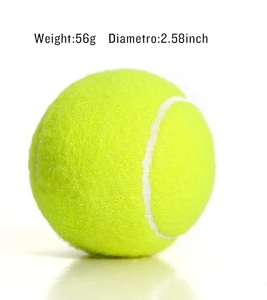 Balles de tennis avec logo personnalisé en gros Balles de bowling de badminton de cricket souples en caoutchouc de bonne qualité Plusieurs options de balles de tennis disponibles - Product Image 2