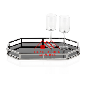 2025 Best-seller Design de luxe Accueil Hôtel Accessoires de service Service alimentaire en métal Plateau en métal - Product Image 1