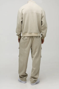 Survêtements pour hommes et femmes, design de créateur, tricot lourd 400 g/m², survêtement de haute qualité, survêtements surdimensionnés, broderie personnalisée pour l'hiver - Product Image 6