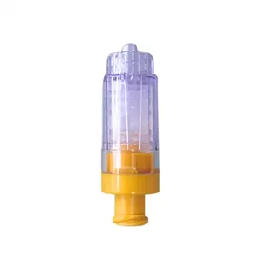 Adaptateur Luer mâle fermé de qualité médicale en PC/Silicone/MABS moulé par injection, Classe II - Product Image 1