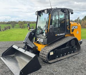 JCB 3TS-8T Skid Steer Loader with Euro5 Diesel Engine High Load Moment & High Efficiency - Product Image 1
