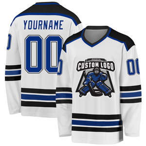 Best Quality Custom Breathable Ice Hockey Jersey Wholesale Fashion <b>Design</b> with Custom Logo Embroidery OEM <b>Service</b> - Product Image 1