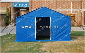 Tienda de alivio de refugio rápido, lona de algodón, carpas móviles de un poste de pie, adecuadas para acampar al aire libre, carpa de alivio espaciosa - Product Image 2