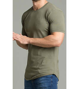 Nueva Camiseta de manga larga Muscle Fit para hombre, ropa de calle de verano para hombre, camisetas con logotipo y colores personalizados - Product Image 2