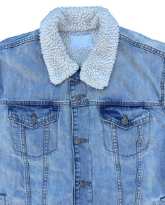 Chaqueta de invierno de jeans holgados hechos profesionalmente para uso en exteriores, chaqueta de jeans, ropa de calle, chaqueta de jeans - Product Image 2