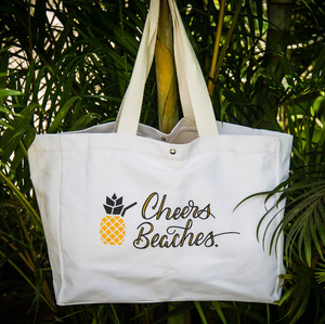 Bolso de playa de fin de semana ecológico personalizado de calidad superior bolso de lona de algodón impermeable correas de hombro largas Logo Diseño a rayas - Product Image 3