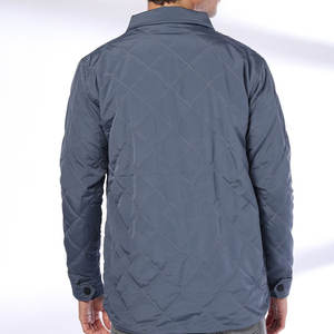 Veste matelassée pour hommes de qualité supérieure, nouveau design, veste en duvet d'hiver à fermeture éclair lourde, vente à chaud - Product Image 3