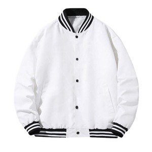 Chaquetas de Béisbol Varsity Personalizadas al por Mayor, Última Moda de Invierno, Chaquetas Universitarias con Letras Personalizadas, Cuello Alto, Alta Calidad - Product Image 2