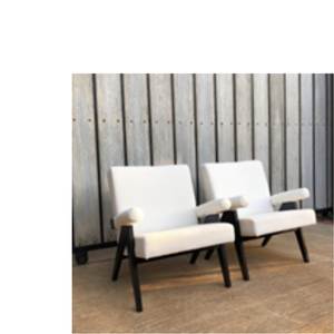 โซฟากลางแจ้งแบบเรียบง่ายเฟอร์นิเจอร์ในสวนเลานจ์ลาน - Product Image 2