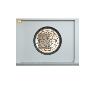 Ventanas de Hierro Forjado de Diseño Francés, Alta Calidad, Hermosos Patrones Decorativos, Seguridad Antirrobo para Salas de Estar de Villas Modernas - Product Image 2