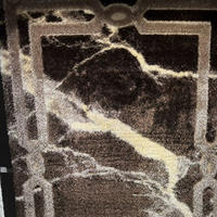 GOLDENMOON Wirtschaftlicher Hochwertiger Großflächiger Moderner Maschinell Gefertigter Hochflor-Wohnzimmerteppich Weicher Wärmesetzerlegter Schling-Polyester