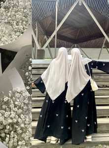 Ropa y accesorios musulmanes tradicionales Abayas bordados a mano modestos elegantes para mujer - Product Image 2