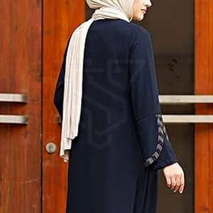 Vente en gros Robe musulmane design durable Abaya de Dubaï pour femme Hijab à la mode Abaya avec logo personnalisé - Product Image 5