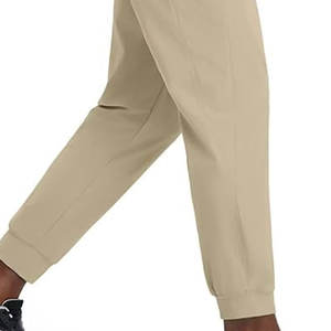 Pantalones de Lona Rectos con Cintura Elástica para Hombre, Pantalones Casuales Deportivos Transpirables y Ecológicos para Otoño - Product Image 6