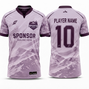 เสื้อฟุตบอลแบบสั่งทำพิเศษ Sports Revolution สำหรับผู้ชาย คอวี สีดำทองลายพราง ระบายเหงื่อได้ดี - Product Image 3