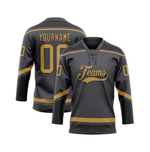 Maillot de Hockey sur glace bon marché multicolore de haute qualité à vendre maillot de Hockey sur glace pour jeunes et adultes maillots de Hockey sur glace sur mesure - Product Image 4