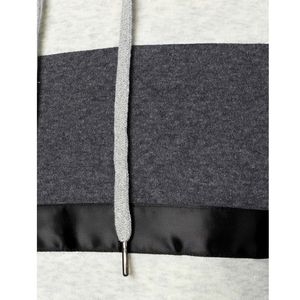 เสื้อฮู้ดลำลองสำหรับผู้ชายทรงโอเวอร์ไซส์ดีไซน์แบบกำหนดเองระบายอากาศได้ดี - Product Image 6