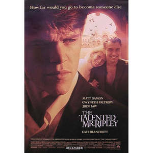 Rectangular the Talented Mr. Ripley <b>Poster</b> Made of Durable Paper - Product Image 1