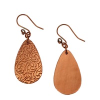 Boucles d'oreilles pendantes en laiton faites à la main, style vintage, modèle 189F pour femmes, fabriquées en Inde, sans pierres, commandes en gros B2B