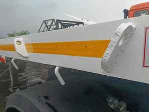 Remorque à plat 40FT 3Axle 54Combo Pour l'application de Coil TMT Bar Container avec ABS Fitment - Product Image 3