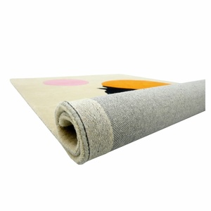 Tapis personnalisable 100% coton de luxe tournesol coupé Pile tufté à la main écologique animaux de compagnie salon tapis ensembles - Product Image 2