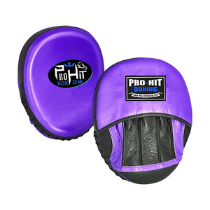 Coussinets de mise au point de boxe pour entraînement professionnel avec logo personnalisé Mitaines de mise au point de boxe en cuir véritable sur mesure - Product Image 3