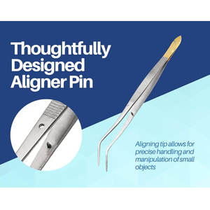 Venta al por mayor pinzas dentales Meriam pico dentado pinzas quirúrgicas de acero inoxidable pinzas quirúrgicas de algodón - Product Image 4