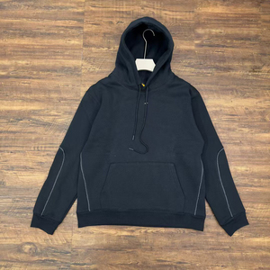 Custom Blank Hoodies and <b>Sweatpants</b> <b>Set</b> 100% Cotton French Terry Hoodie Men's Oversized Drop Shoulder Hoodies - Product Image 1